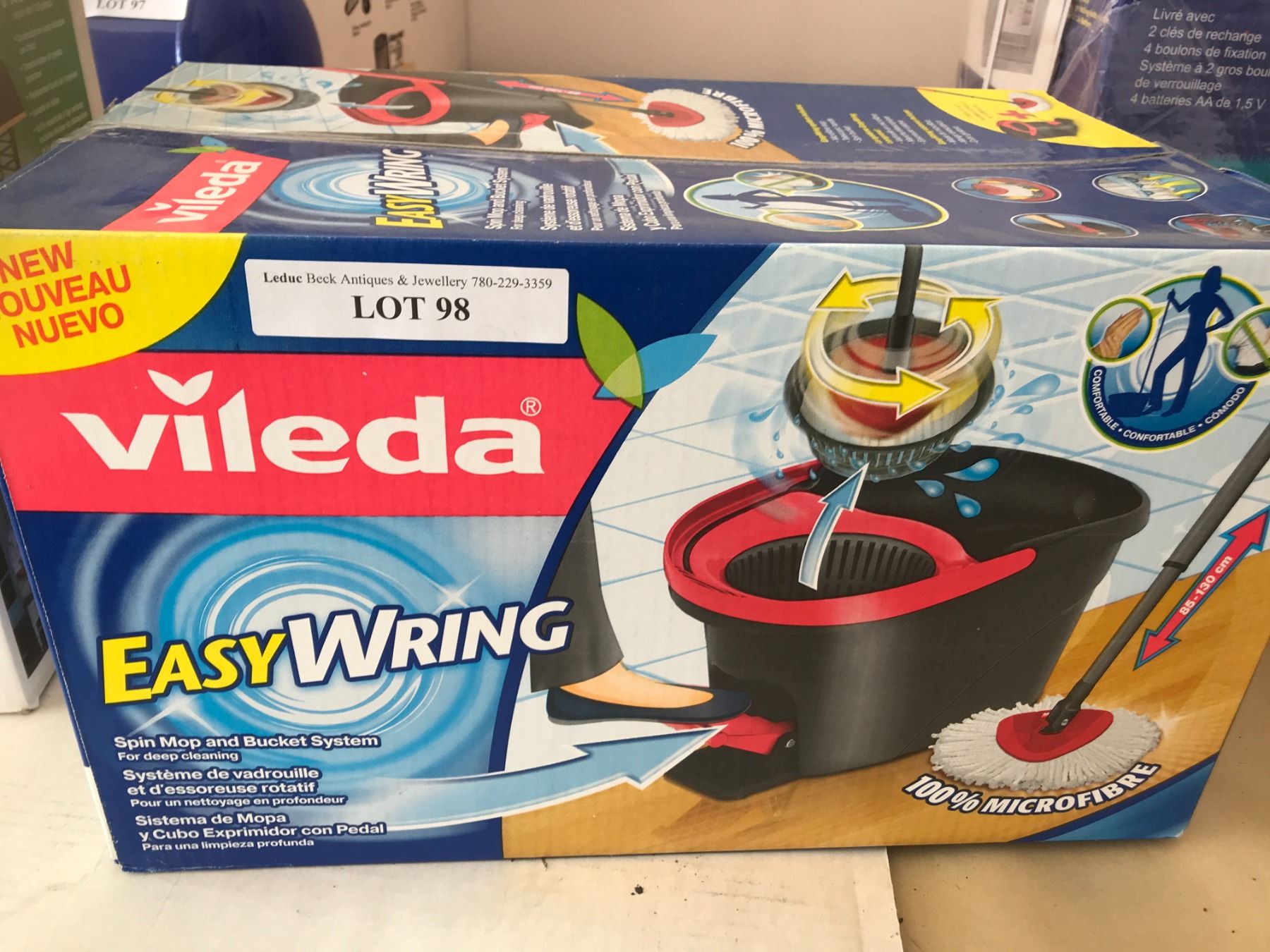 Mop Insect Easywring Mop, Flowtron Electronic Insect Killer - Beck Auctions Inc.