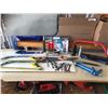 Image 1 : Hammers, Wrenches, Saws, Flash Lights, Drill, Ultra Pro Suction Gun,
