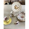 Image 2 : Royal Albert Country Roses Floral Décor, Bell, Variety of Plates, Cream & Sugar, Dresdner Flowers, R