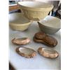 Image 2 : Mushroom Canisters/Bowl, Peanut Bowls, Ceramic Mixing Bowls, Wheat & Floral Plate