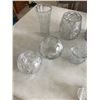 Image 2 : Crystal Bowls, Water Pitcher, Butter Dish, Candy Dishes, Vases, Sugar & Creamer
