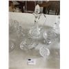 Image 4 : Crystal Decanter, Bowls, Candy Dish, Vase, Butter Dish, Candle Holders & Bells etc