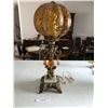 Image 1 : Stunning Vintage Gold Lamp w Marble Base