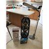Image 1 : Classic Quarters Table Lamp, Standing Floor Lamp, Bostik 260  Glue Gun, 3 in 1 Fan