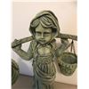 Image 2 : Lg Garden Décor Young Girl Carrying Pots