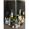 Image 1 : Green Glass Elephant Bottle, Vintage Bottles & Shooter Glass