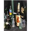 Image 3 : Green Glass Elephant Bottle, Vintage Bottles & Shooter Glass