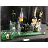 Image 5 : Green Glass Elephant Bottle, Vintage Bottles & Shooter Glass
