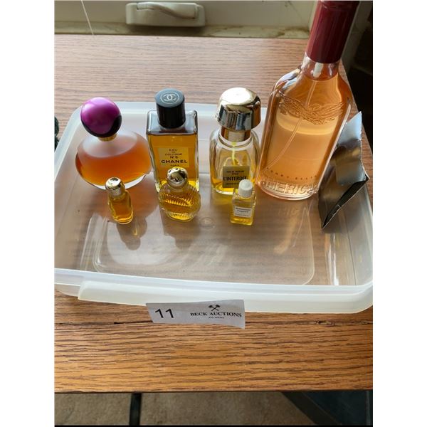 Collection Of Vintage Perfumes