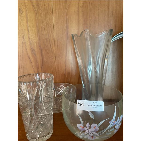 Assorted Vases And Large Bowls