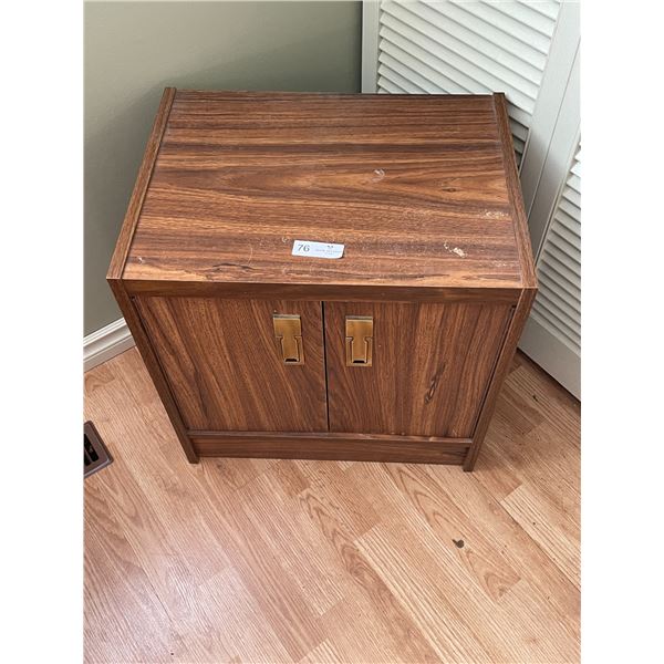 A Vintage Wooden Nightstand