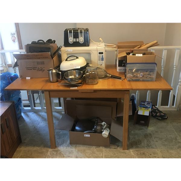 Wooden Dining Table (BRING HELP!)