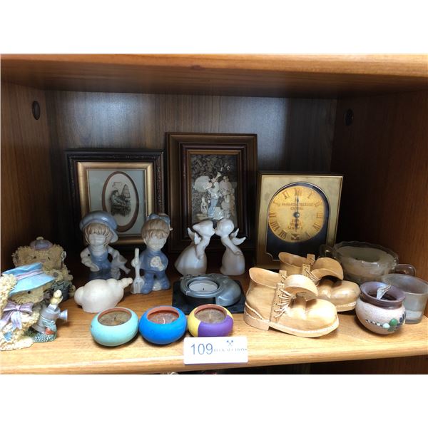 Assortment Of Shelf Decor