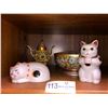 Image 2 : Chinese Lucky Cat Statues