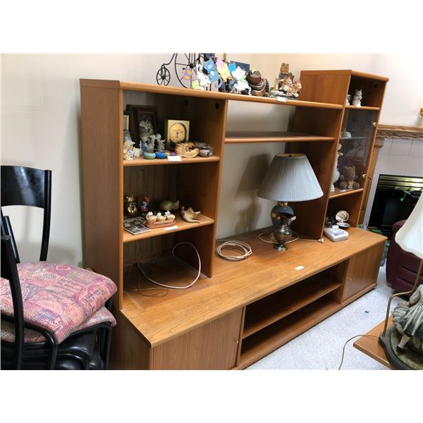 Wooden Entertainment Stand (BRING HELP!)