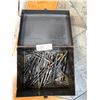 Image 1 : Assortment Of Various Drill Bits In Stanley Case