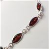 Image 2 : SILVER GARNET(8.3CT) BRACELET (~LENGTH 8INCHES)