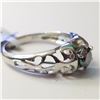 Image 2 : SILVER MOISSANITE(1.16CT) RING (~SIZE 10)