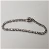 Image 4 : SILVER TANZANITE(3CT) BRACELET(~LENGTH 8INCHES)