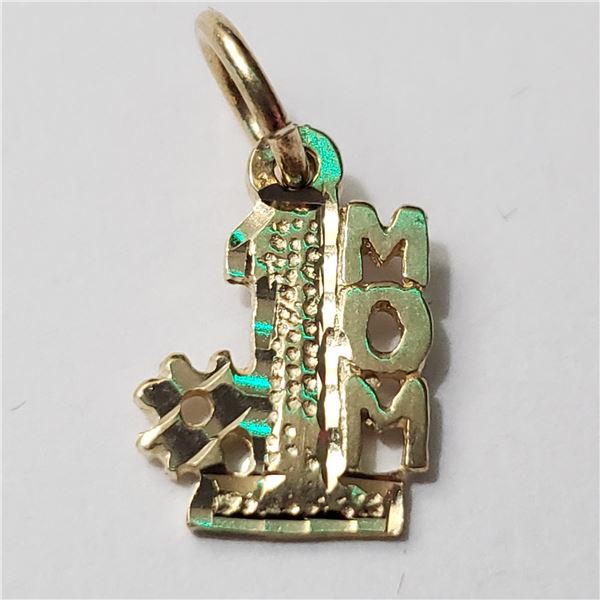 10K YELLOW GOLD PENDANT