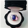 Image 4 : SILVER LAPIS LAZULI(4.35CT) RING (~SIZE 10)