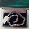 Image 5 : SILVER RUBY BRACELET(~LENGTH 7INCHES)