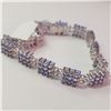 Image 2 : SILVER TANZANITE  BRACELET(~LENGTH 7INCHES)