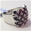 Image 2 : SILVER RED GARNET(4.5CT)  RING (~SIZE 9)