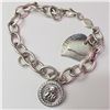 Image 1 : SILVER  BRACELET(~LENGTH 8INCHES)(~WEIGHT 25.75G)