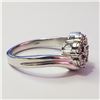 Image 2 : SILVER 7 DIAMONDS  RING (~SIZE 7)(~WEIGHT 3.79G)