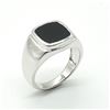 Image 3 : SILVER BLACK ONYX (3.6CT) RHODIUM PLATED