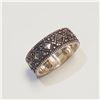 Image 2 : SILVER MARCASITE  RING (~SIZE 7)(~WEIGHT 5.32G)