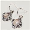 Image 2 : SILVER GEMSTONE EARRINGS(~WEIGHT 4.31G)