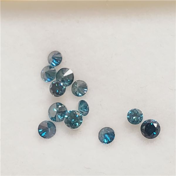 ASSTD TREATED BLUE DIAMOND(0.5CT)