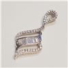 Image 2 : SILVER CUBIC ZIRCONIA  PENDANT (~WEIGHT 5.31G)