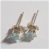 Image 2 : 9K YELLOW GOLD CUBIC ZIRCONIA EARRINGS