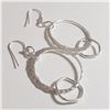 Image 2 : SILVER EARRINGS (~WEIGHT 6.38G)