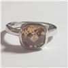 Image 2 : SILVER GEMSTONE RING (~SIZE 6)(~WEIGHT 3.48G)