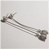 Image 2 : SILVER GEMSTONE EARRINGS