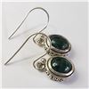 Image 2 : SILVER GEMSTONE EARRINGS (~WEIGHT 4.92G)