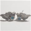 Image 1 : SILVER GEMSTONE EARRINGS