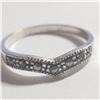 Image 1 : SILVER MARCASITE RING