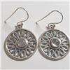 Image 1 : SILVER MOONSTONE EARRINGS (~WEIGHT 5.14G)