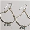 Image 2 : SILVER GENUINE GEMSTONE EARRINGS