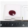 14.10 CT OVAL SHAPED RUBY COLOR ENHANCED