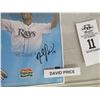 Image 2 : Autographed David Price Commerative Ticket