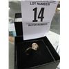 Image 1 : 10K Small Diamond Ring 1g - Broken