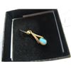 Image 3 : 14K Opal Earring .5g