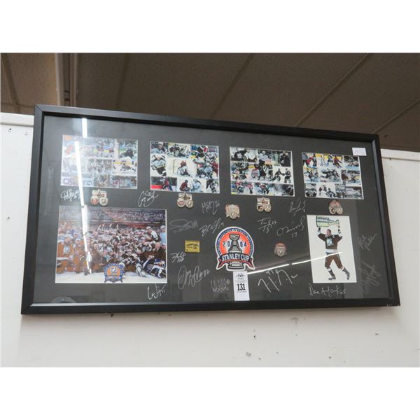 Shadow Box Team Autographed Lightning 2004 Stanley Cup Team