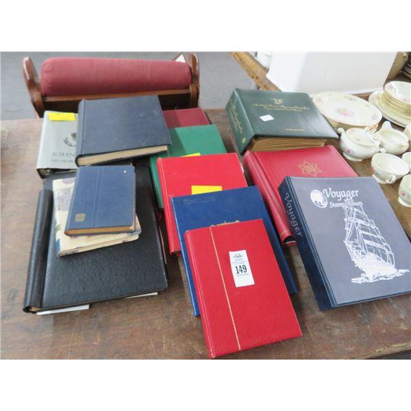 Lot of Stamp Albums and Stamp Books